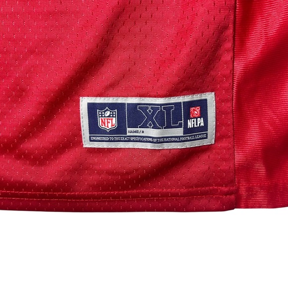 NEW Atlanta Falcons Jersey Youth XL‎ Red NFL Pro Line 365 Rep TC Blank Football - Picture 6 of 10